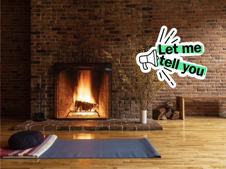 Let me tell you—I visited a fireplace yoga studio and it was one of the coziest experiences in NYC