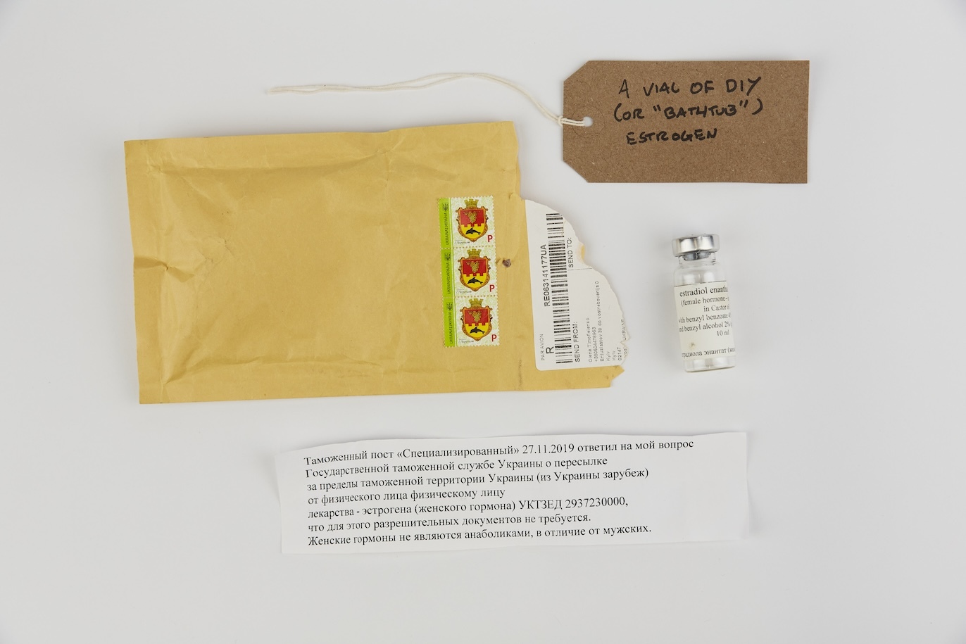 Museum of Transology bathtub oestrogen