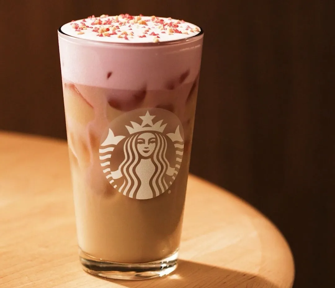 Starbucks iced cherry chai