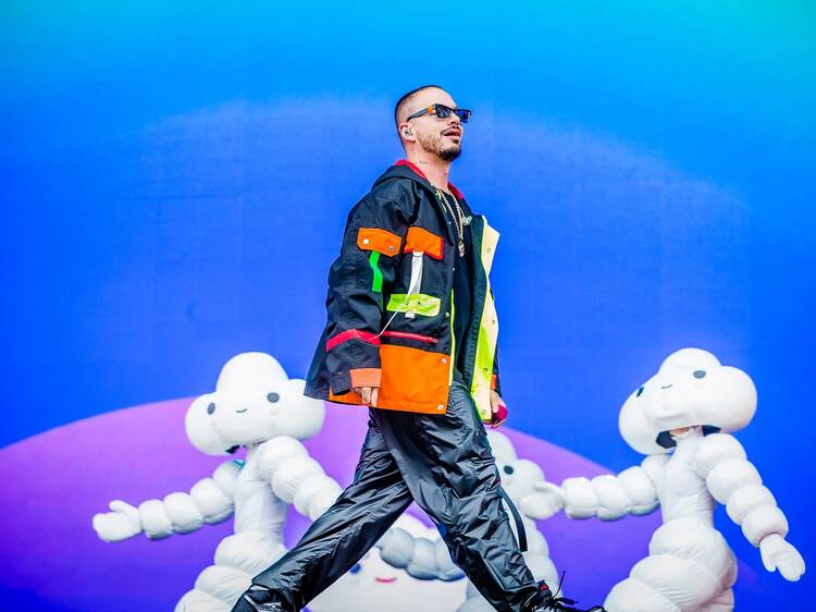 J Balvin at Barclays Center