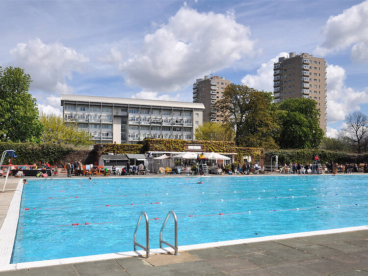 You can swim at this south London lido for just £2 this month