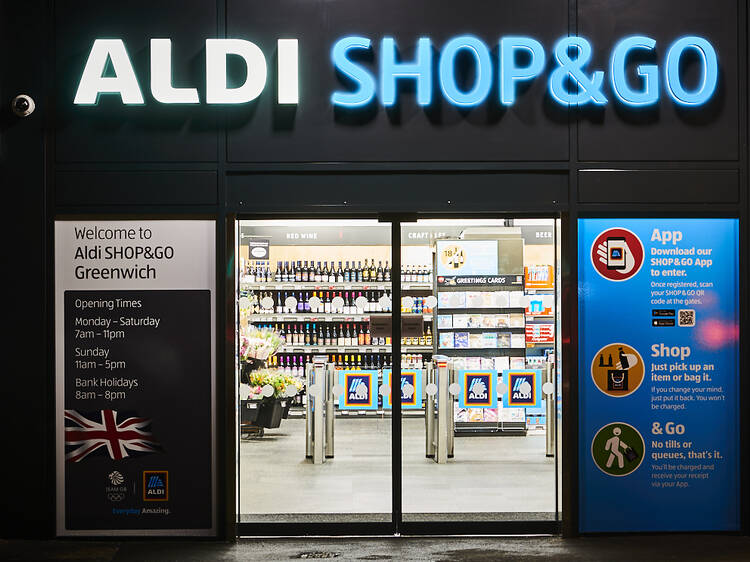 Why do you have to pay £10 to shop at this London Aldi store?