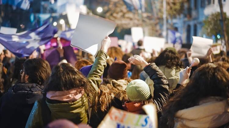 manifestació, feminisme