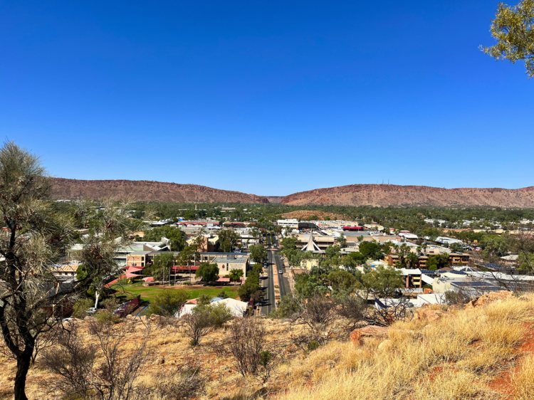 Take in 360-degree views from Anzac Hill