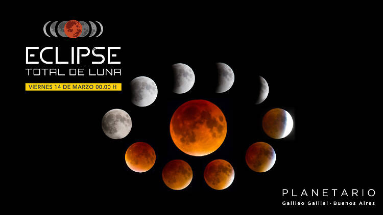 Total lunar eclipse at the Planetarium