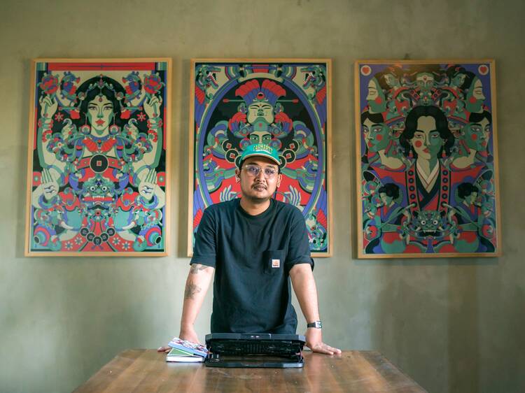 Balinese illustrator Cokorda Martin on the island's enduring spirit and spots that inspire him most