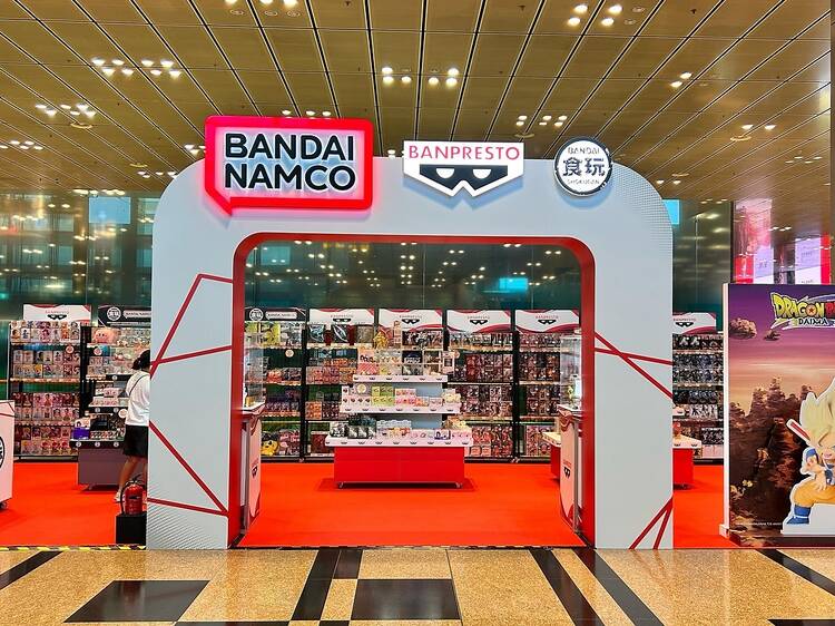 Bandai is having a pop-up at Changi Airport Singapore, from now till early April only