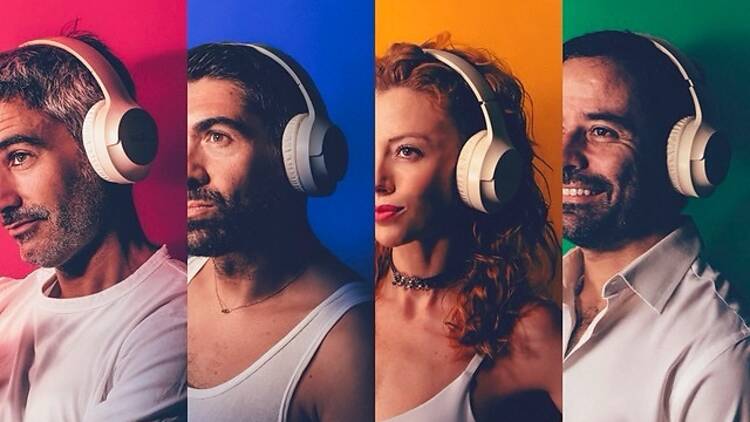 Asistir a una silent disco muy especial