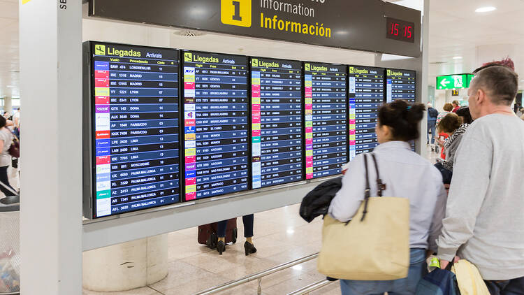 aeroport, avió, vols