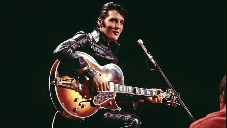 Photograph: Still image from Singer Presents...ELVIS (NBC), 1968