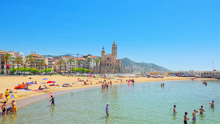 Sitges beach, Spain