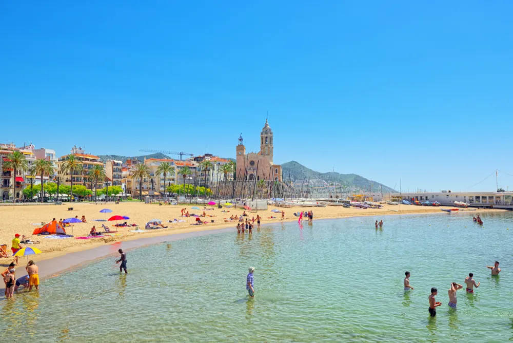 Sitges beach, Spain