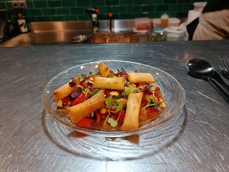 Zaytun: romesco sin mezclar