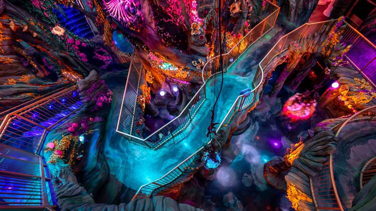 Meow Wolf, the otherworldly immersive exhibition, is opening at the Seaport