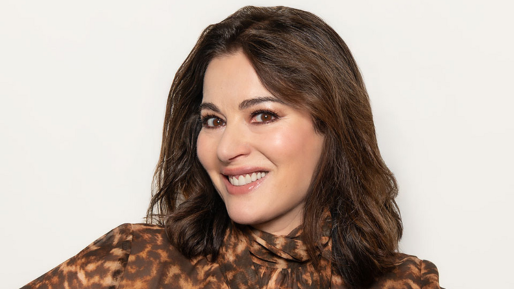 Nigella Lawson smiling