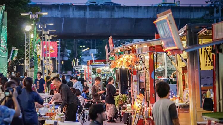 Bangkok food street