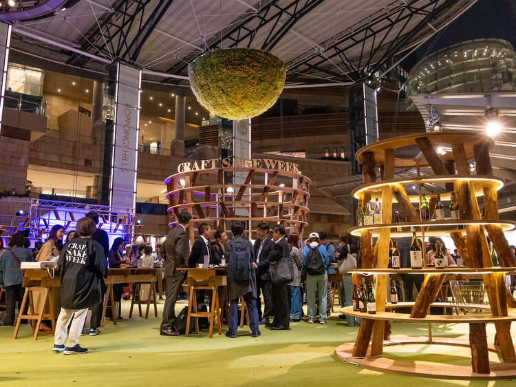 Craft Sake Week at Roppongi Hills