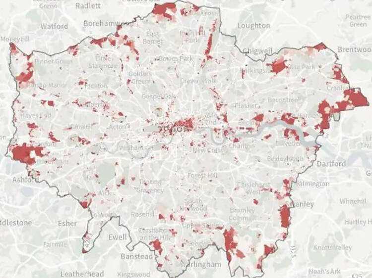 A new interactive map reveals London’s worst areas for internet speed