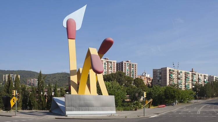 'Mistos', de Claes Oldenburg i Coosje van Bruggen