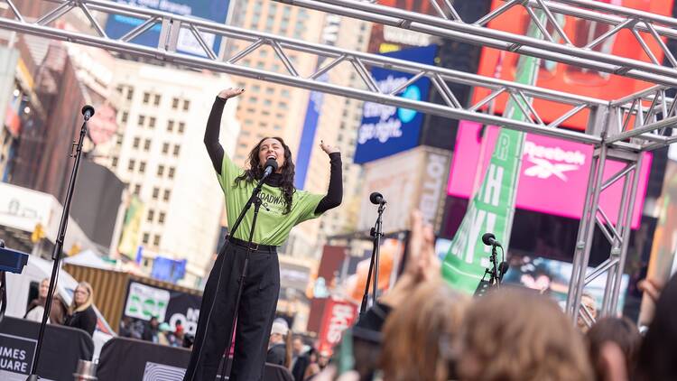 Broadway Celebrates Earth Day