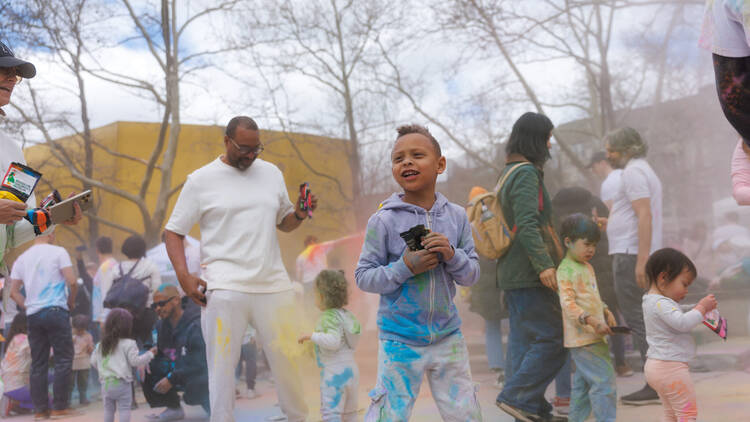 Holi at Brooklyn Children’s Museum