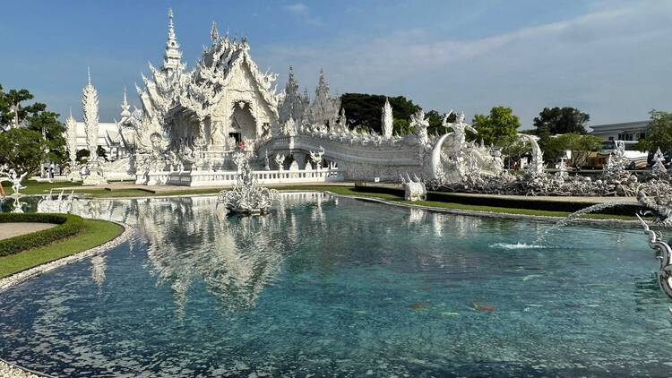 Get lost in thought at the White Temple