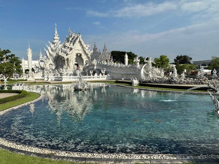 Get lost in thought at the White Temple