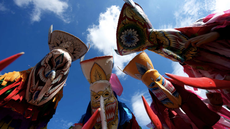 Dance with Isan spirits at Phi Ta Khon Festival