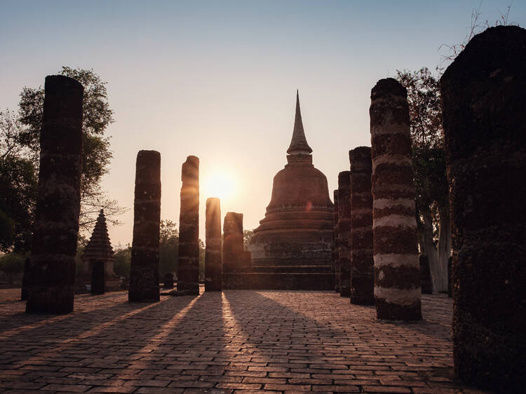 Go back in time to Thailand's ancient cities of Ayutthaya and Sukhothai