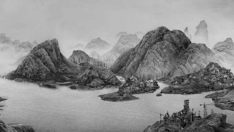 Obra Artificial Wonderland II Taigu Descendants. ©Yang Yongliang