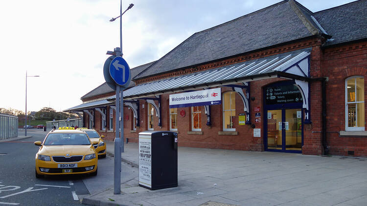 Hartlepool station, England