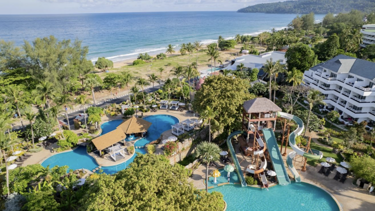 Wake up to one of Phuket’s most scenic beaches at Thavorn Palm Beach Resort