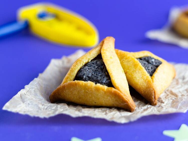 Purim Hamantaschen-making class at Mesiba