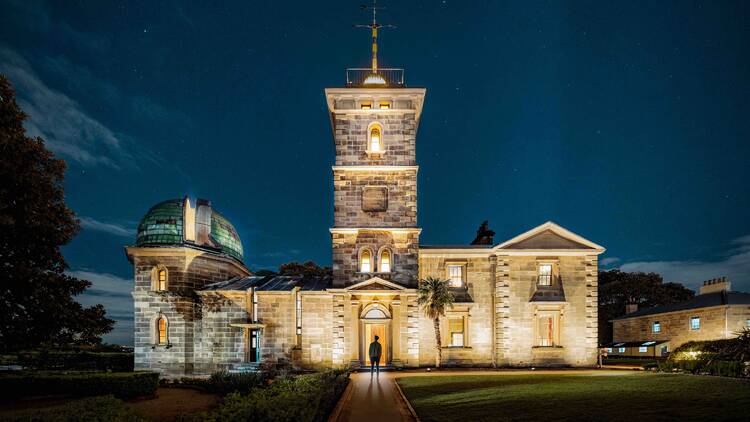 Sydney Observatory at night