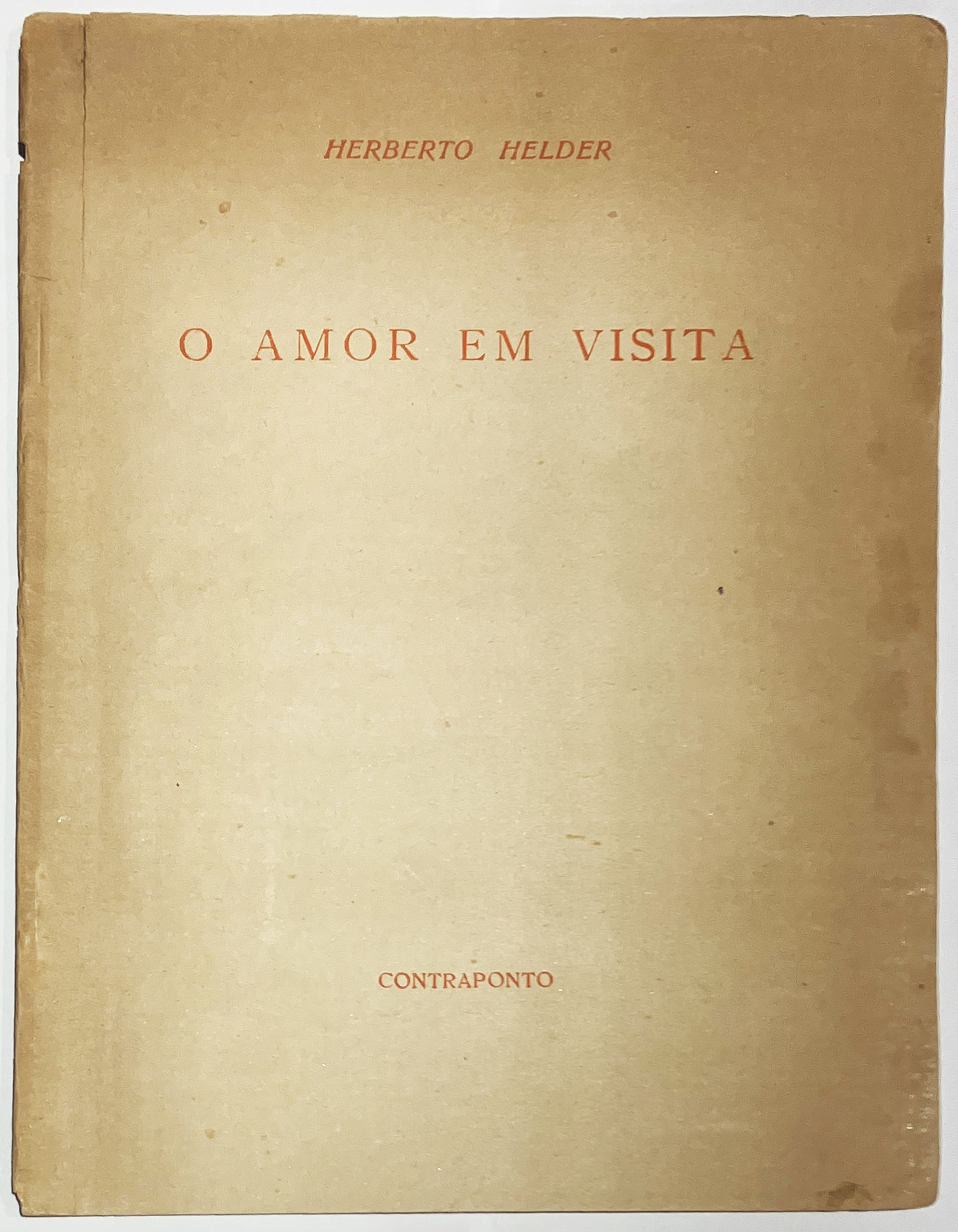 O Amor em Visita, de Herberto Helder