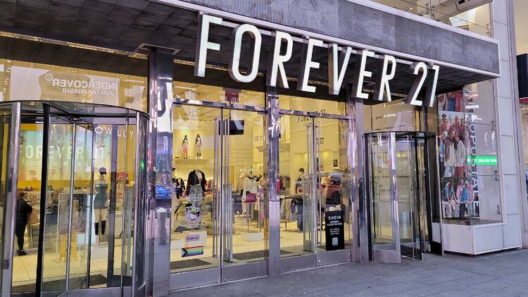 Forever 21 in Times Square