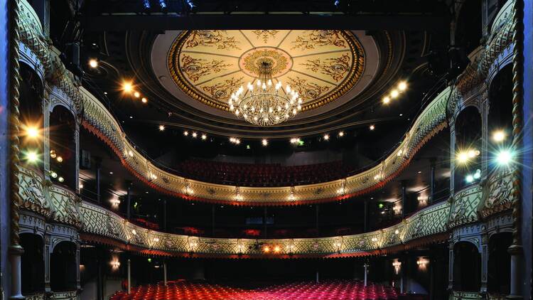 Inside the theatre