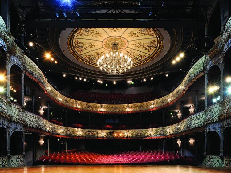 Inside the theatre