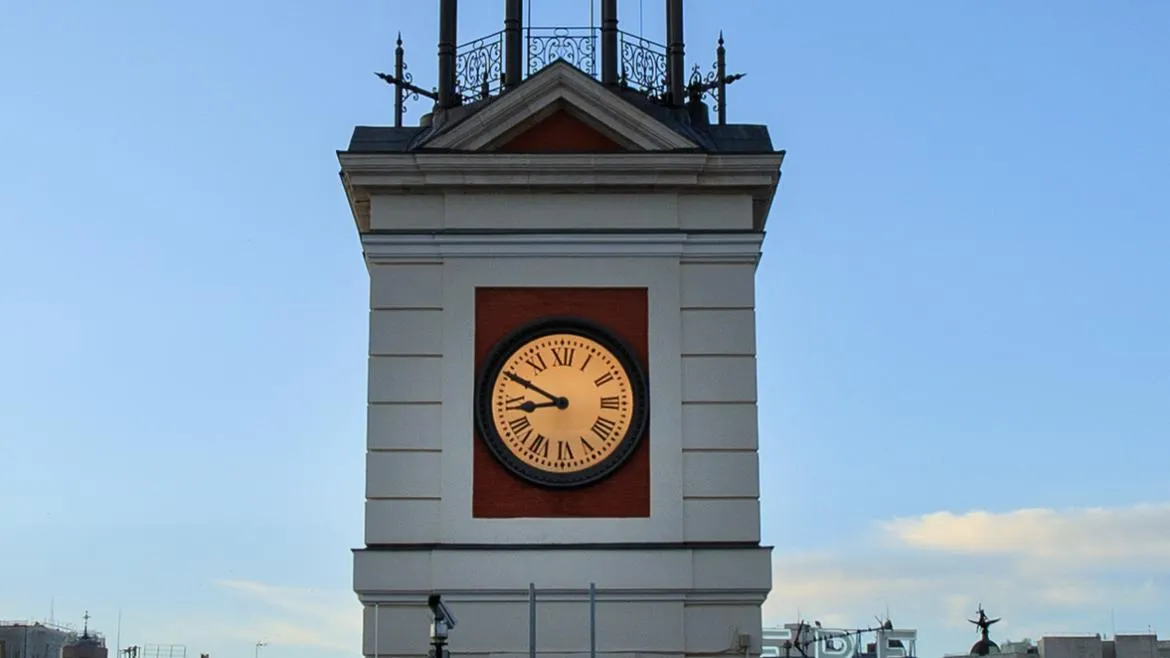Reloj de la Puerta del Sol. Comunidad de Madrid