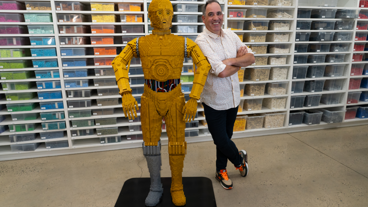 See the immersive works of art by Lego certified professional Ryan "Brickman" McNaught