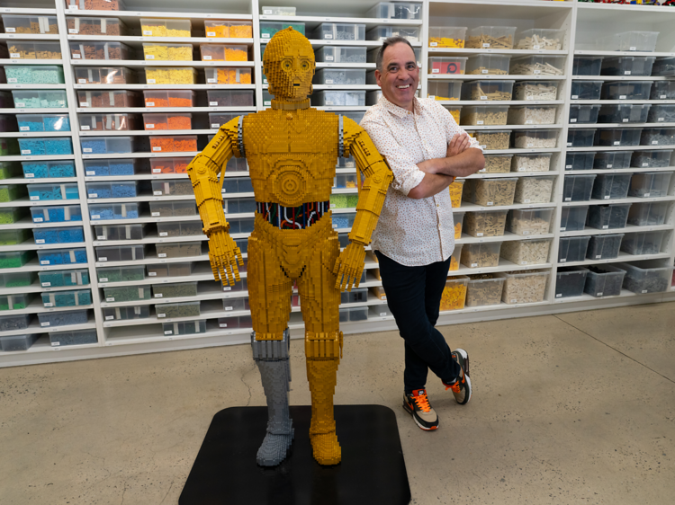 See the immersive works of art by Lego certified professional Ryan "Brickman" McNaught
