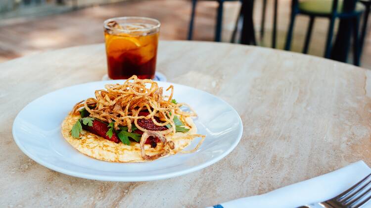 Tortilla flaca en Coronado