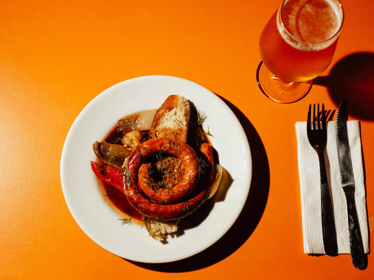 Burgos Blood Sausage at Cucha del Pari