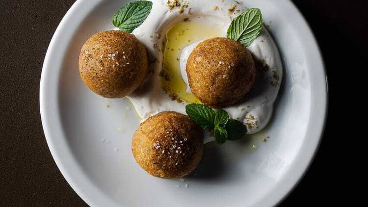 Croquetas de hongos, en Rotsa (Córdoba)