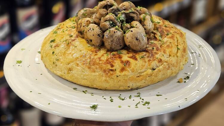 Tortilla española en Canaima (Rosario)