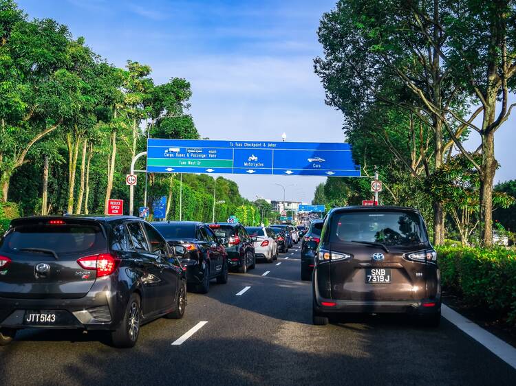 Heavy jams are expected at Woodlands and Tuas checkpoints from March 21 to 23, 2025