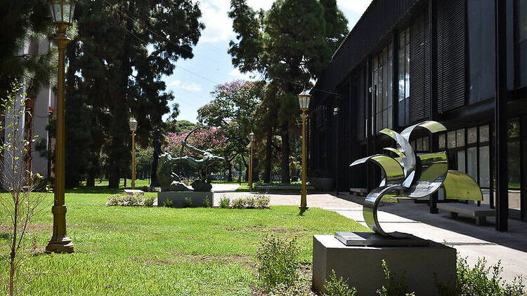 Paseo de las Esculturas en el Bellas Artes