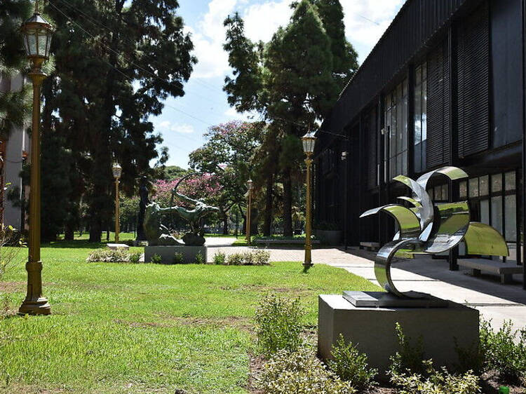 Paseo de las Esculturas en el Bellas Artes