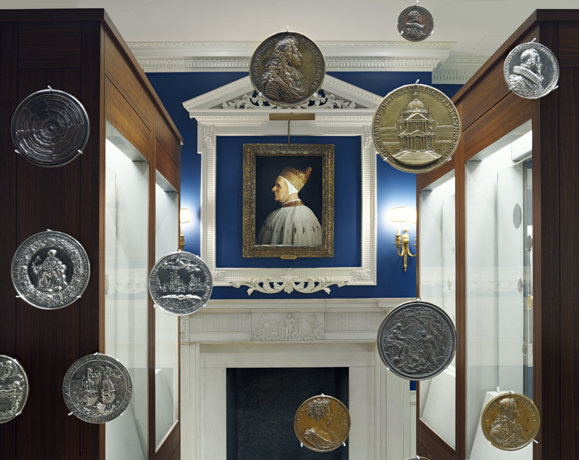 the Medals room at The Frick Collection