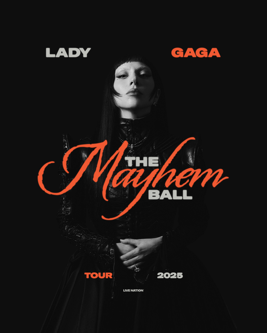 Lady Gaga, The Mayhem Ball poster